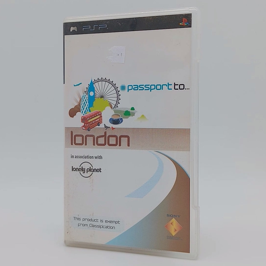 Passport to... London for PSP PlayStation Portable with Manual CIB