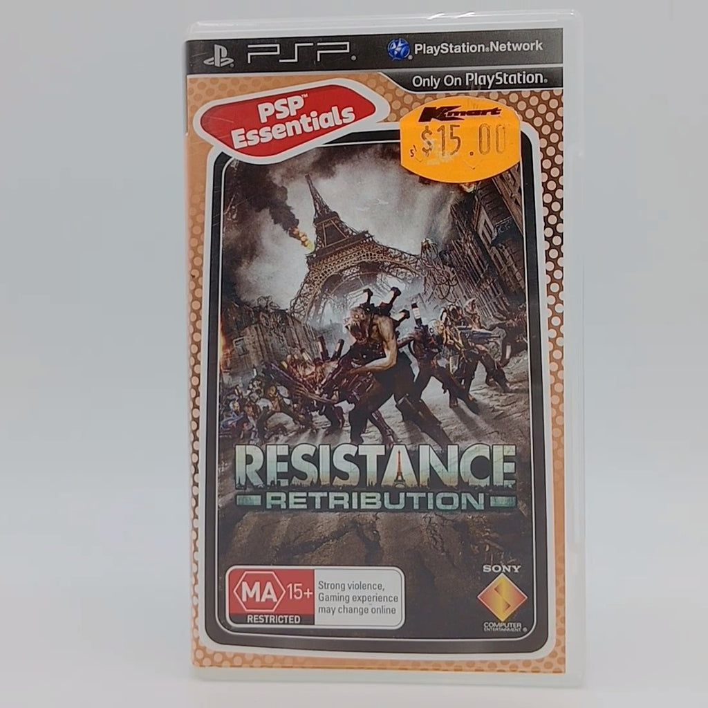 Resistance Retribution for PSP PlayStation Portable no Manual