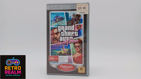 Grand Theft Auto Vice City Stories for PSP PlayStation Portable with Manual