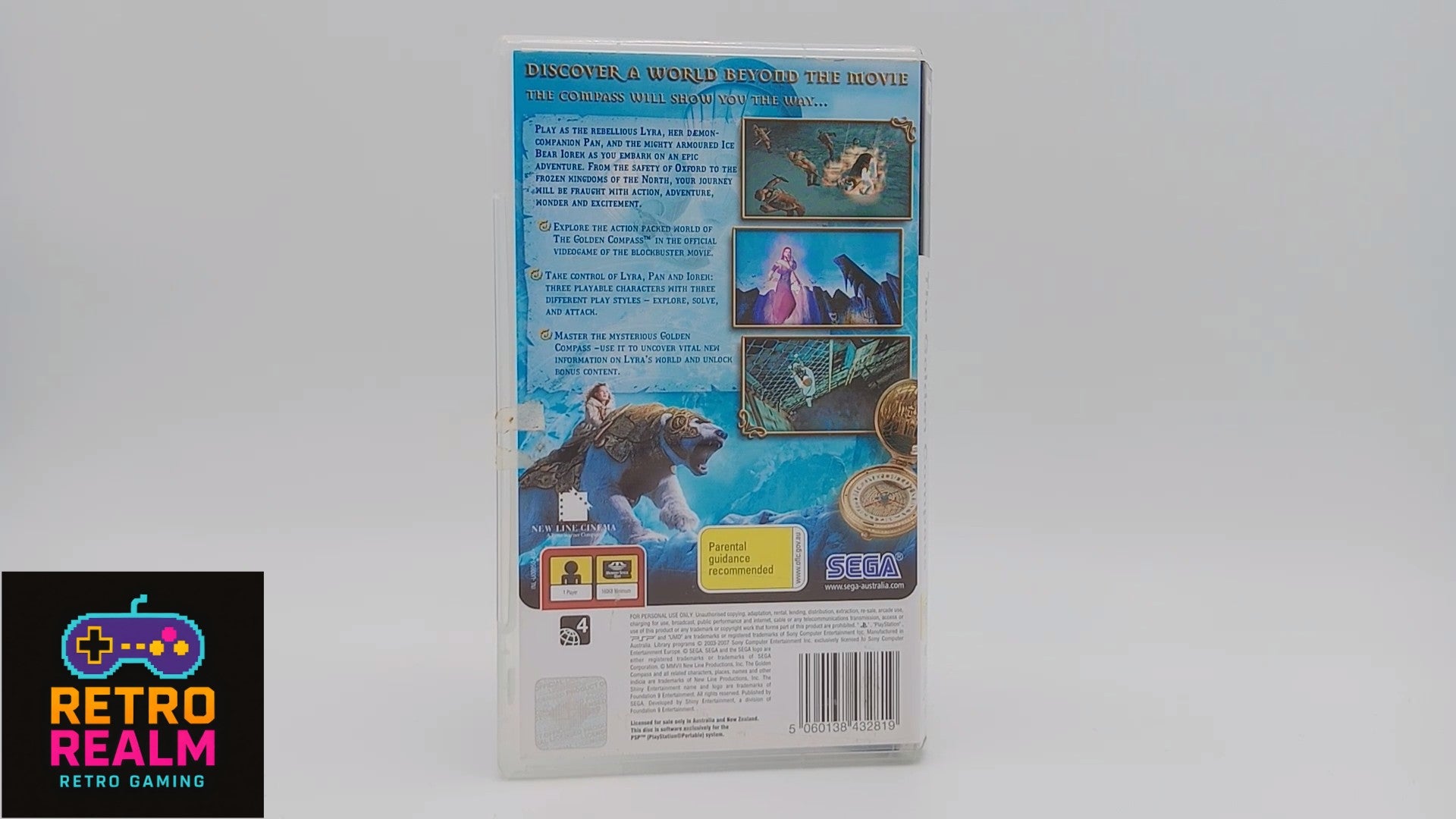 The Golden Compass for PSP PlayStation Portable with Manual CIB