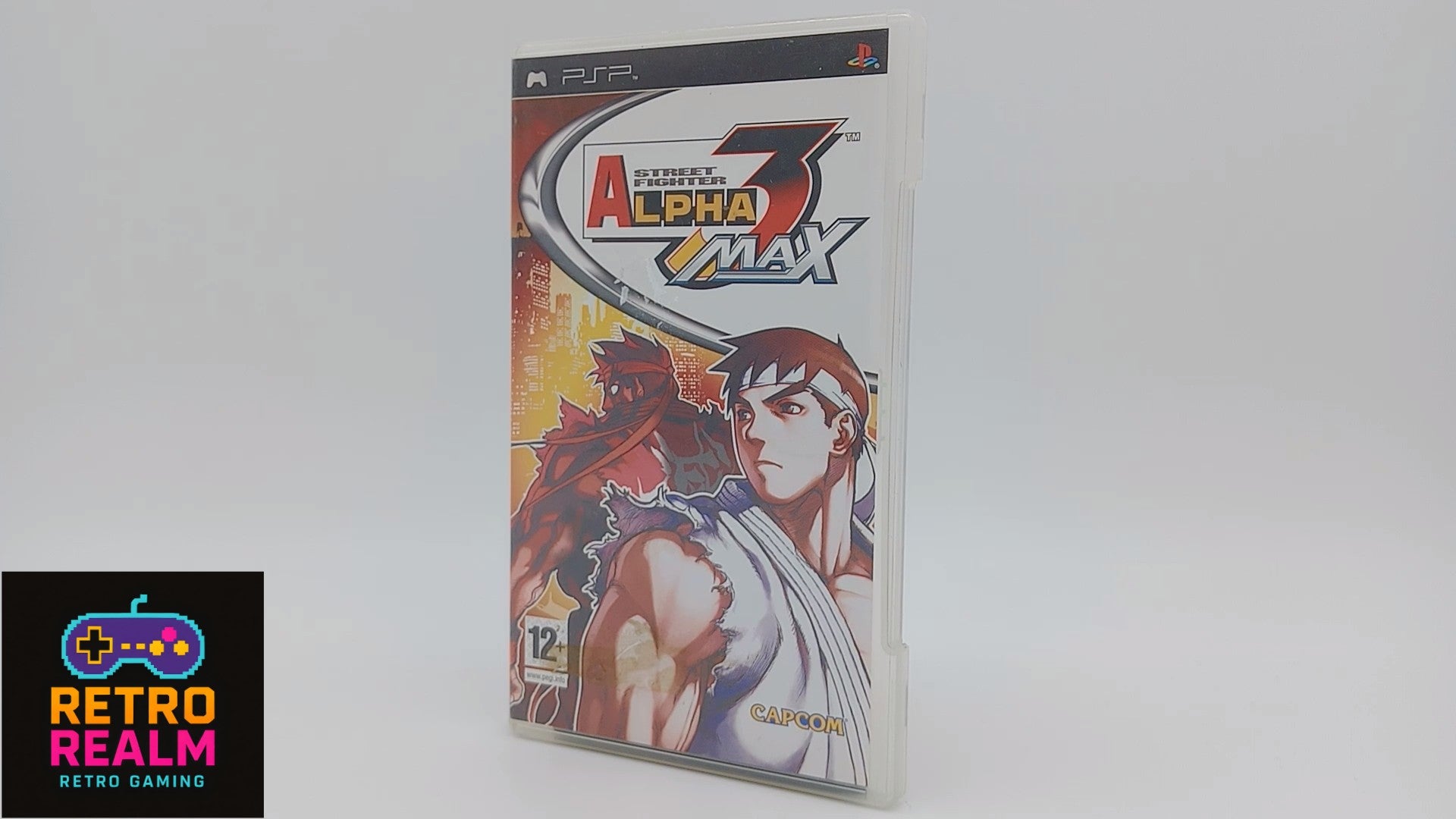 Street fighter Alpha3 Max PSP PlayStation Portable with Manual CIB