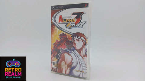 Street fighter Alpha3 Max PSP PlayStation Portable with Manual CIB