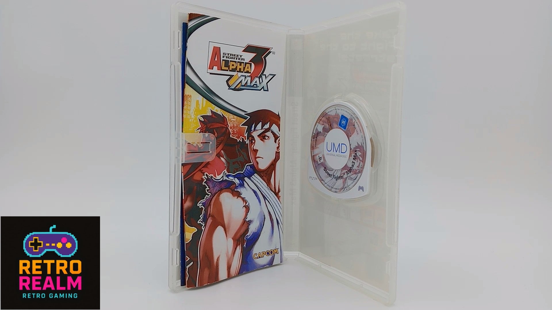 Street fighter Alpha3 Max PSP PlayStation Portable with Manual CIB
