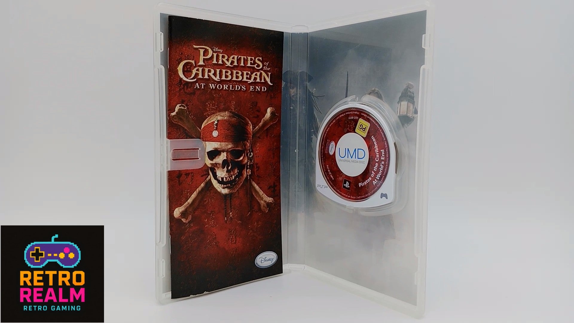 Pirates of the Caribbean At World's End PSP PlayStation Portable with Manual CIB