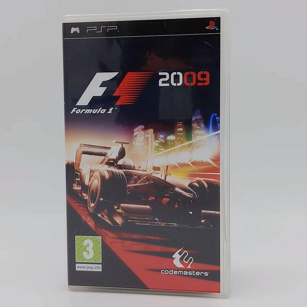 F1 Formula 1 2009 PSP PlayStation Portable with Manual CIB