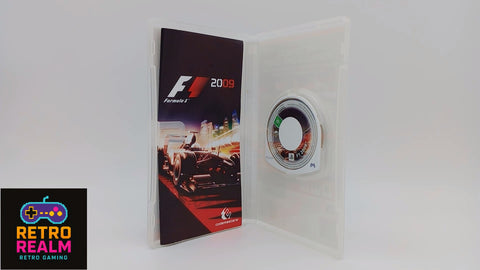 F1 Formula 1 2009 PSP PlayStation Portable with Manual CIB