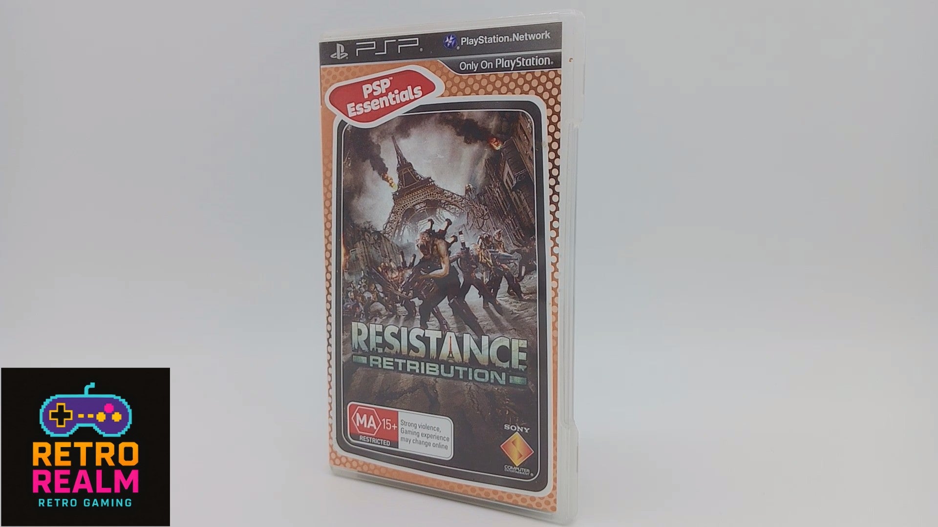 Resistance Retribution PSP PlayStation Portable with Manual CIB