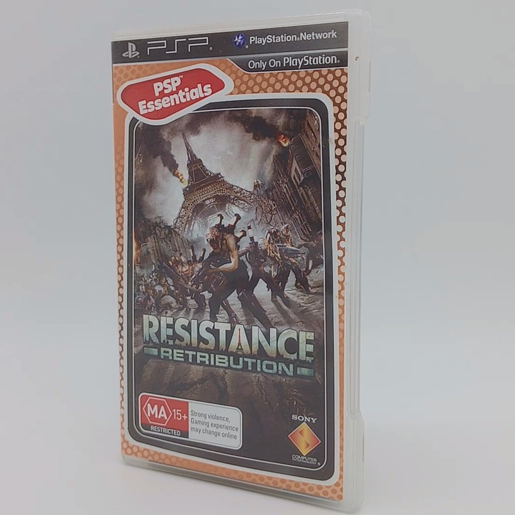 Resistance Retribution PSP PlayStation Portable with Manual CIB