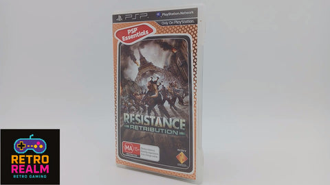 Resistance Retribution PSP PlayStation Portable with Manual CIB