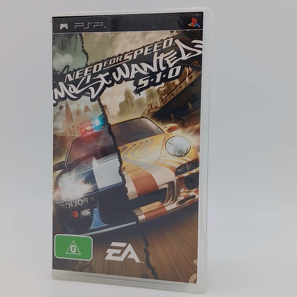 Need for Speed Most Wanted 5-1-0 PSP PlayStation Portable with Manual CIB