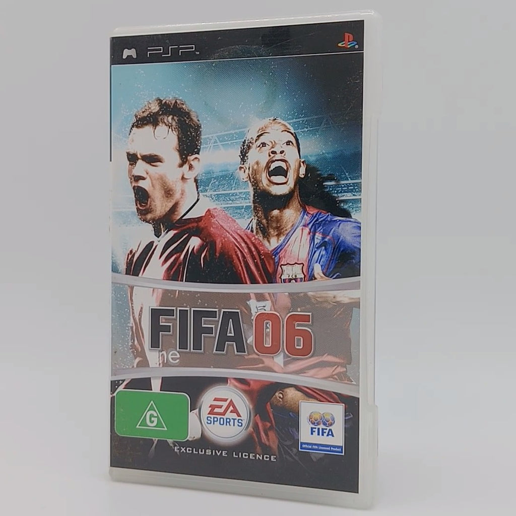 Fifa 06 PSP PlayStation Portable with Manual CIB Ex-Rental