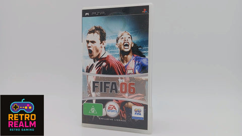 Fifa 06 PSP PlayStation Portable with Manual CIB Ex-Rental