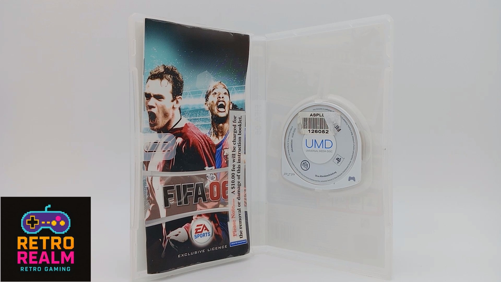 Fifa 06 PSP PlayStation Portable with Manual CIB Ex-Rental