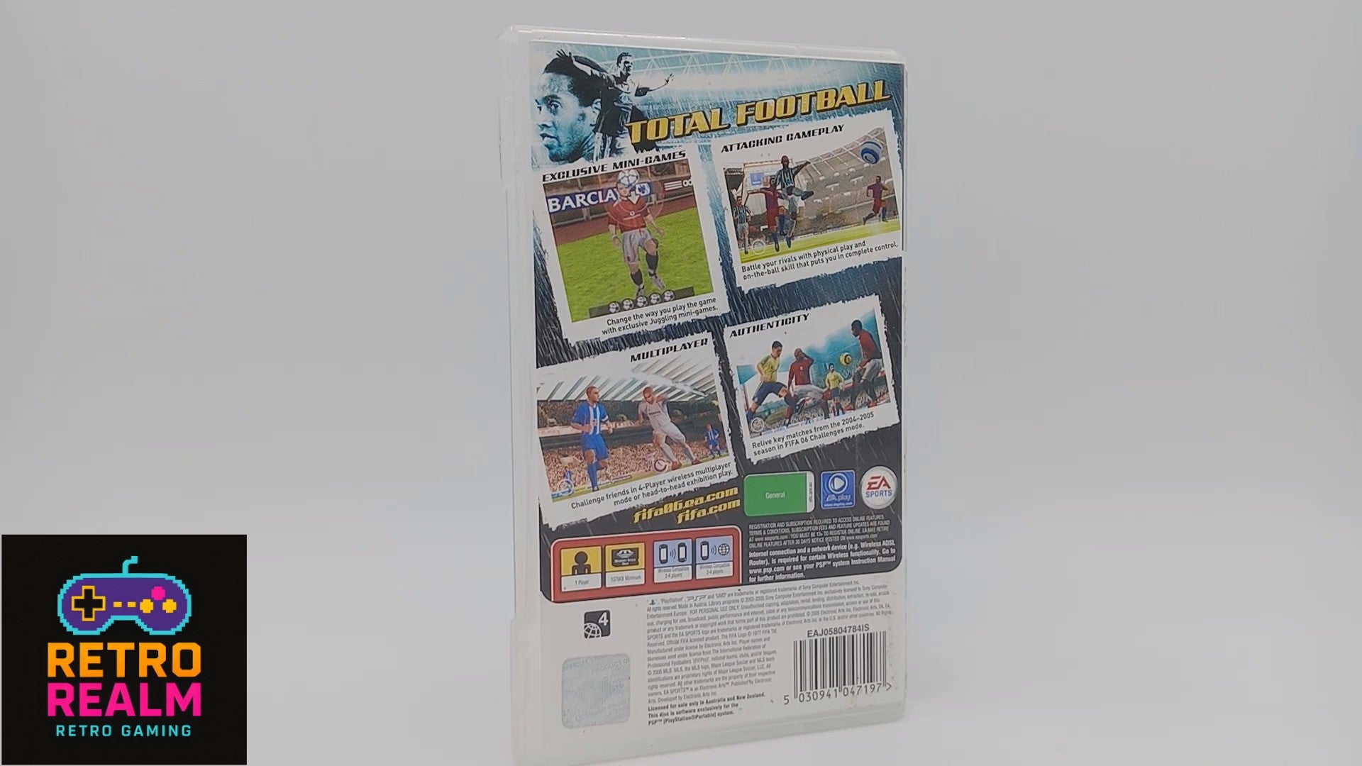 Fifa 06 PSP PlayStation Portable with Manual CIB Ex-Rental