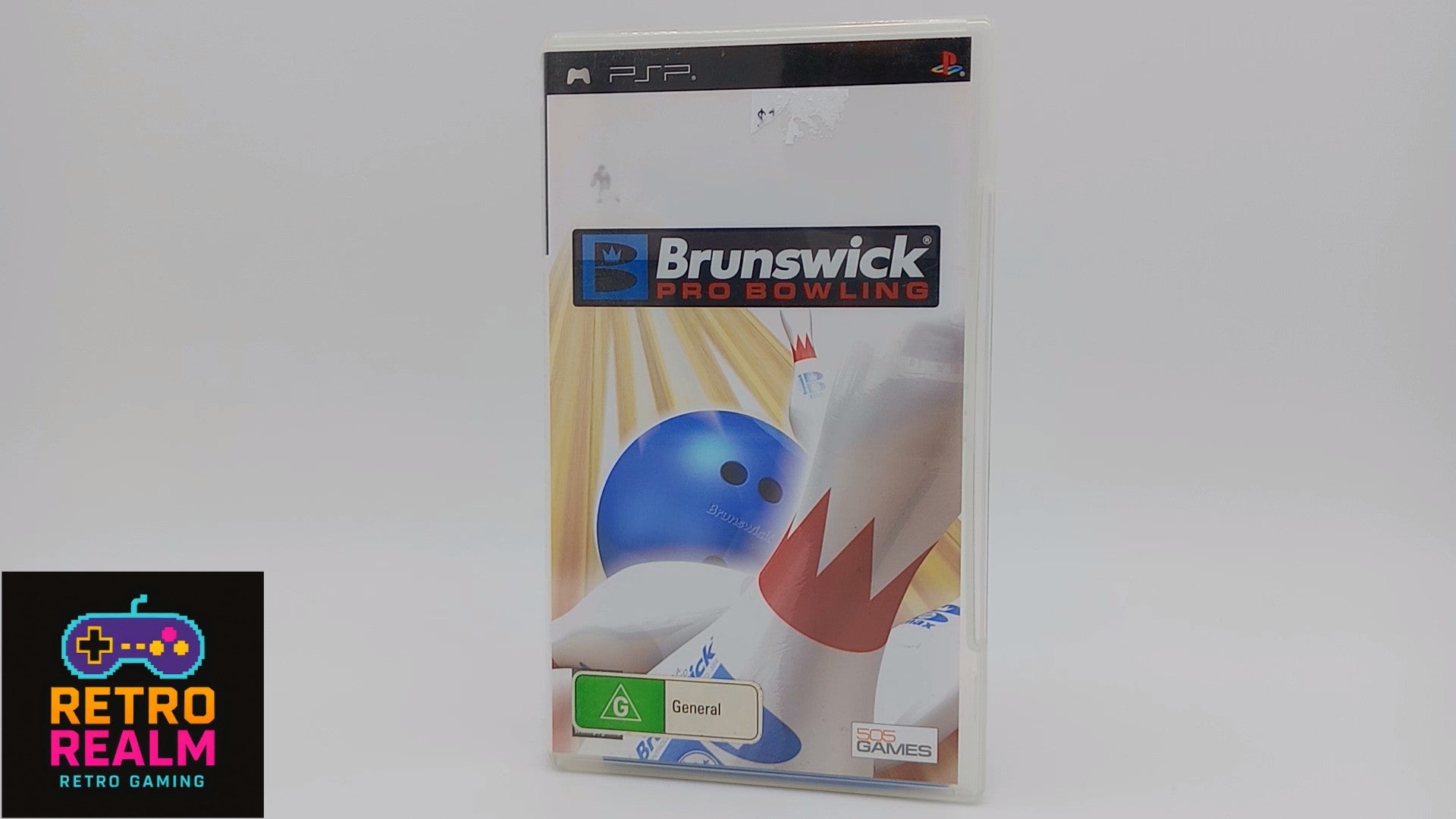 Brunswick Pro Bowling PSP PlayStation Portable with Manual CIB