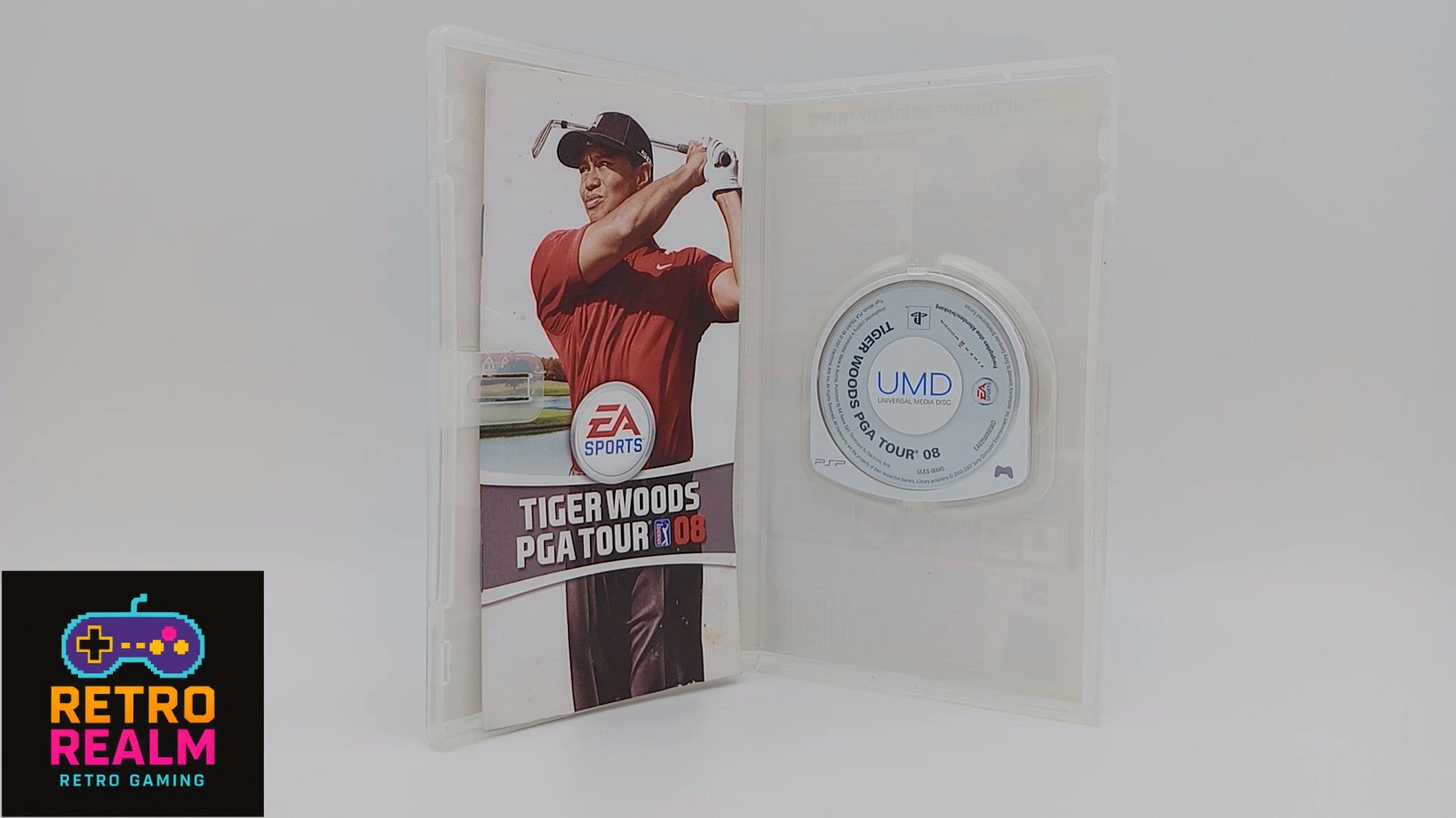 EA Sports Tiger Woods PGA Tour 08 PSP PlayStation Portable with Manual CIB