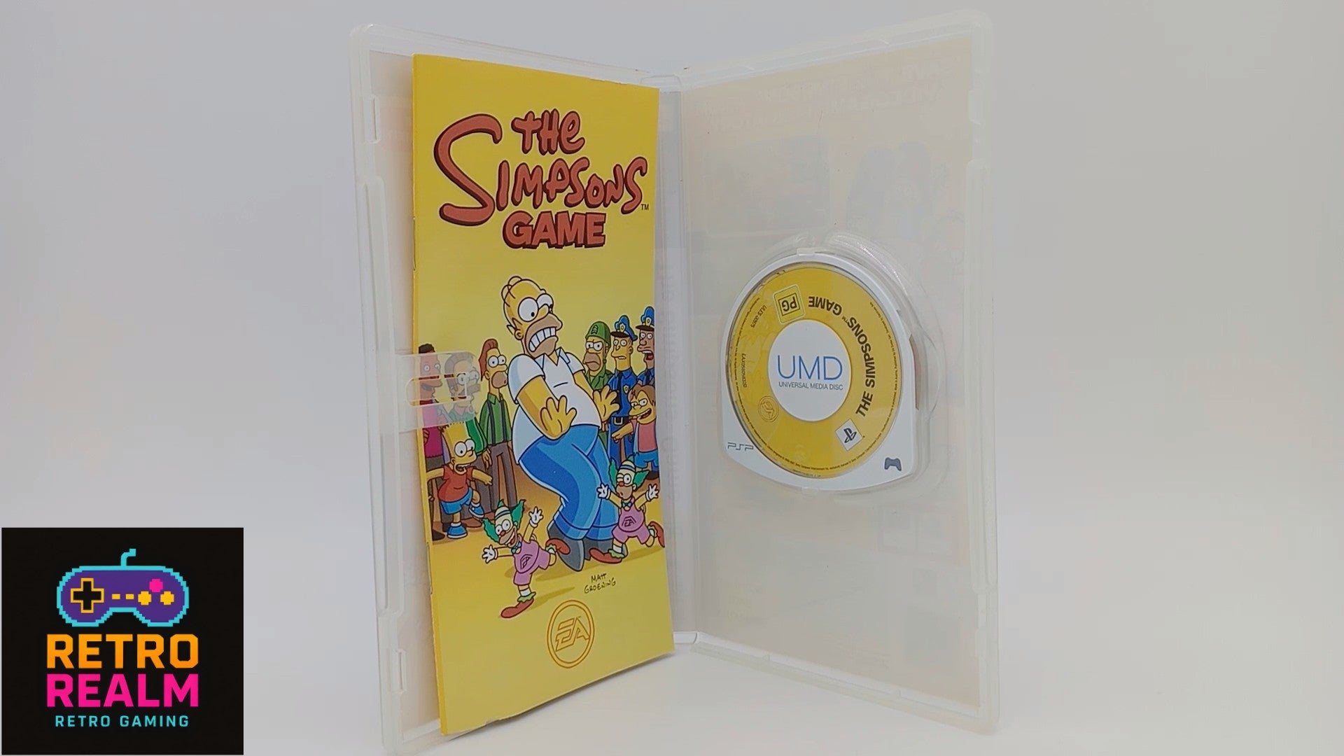 The Simpsons Game PSP PlayStation Portable with Manual CIB
