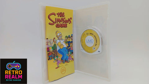 The Simpsons Game PSP PlayStation Portable with Manual CIB