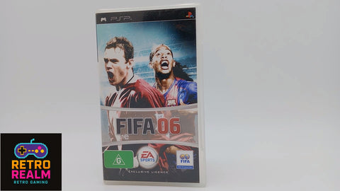 Fifa 06 PSP PlayStation Portable with Manual CIB