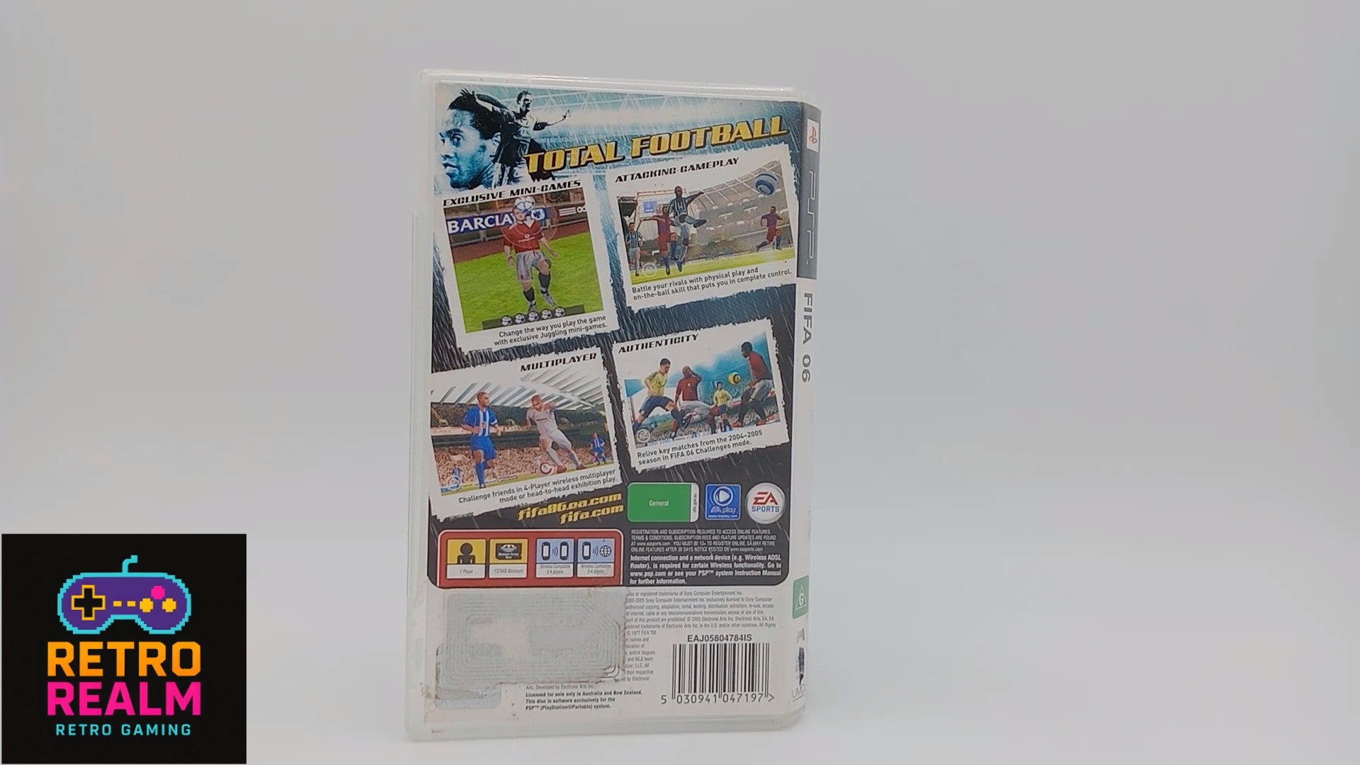 Fifa 06 PSP PlayStation Portable with Manual CIB