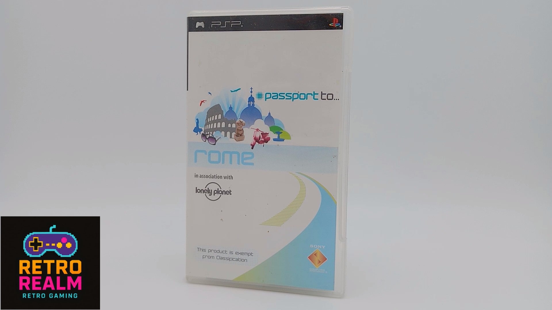 Passport To... Rome PSP PlayStation Portable with Manual CIB