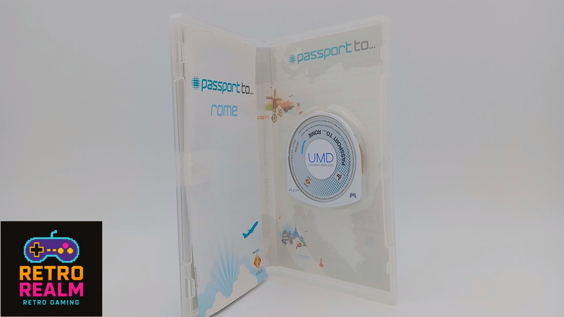 Passport To... Rome PSP PlayStation Portable with Manual CIB