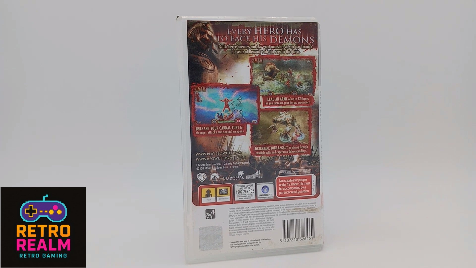 Beowulf The Game PSP PlayStation Portable with Manual CIB