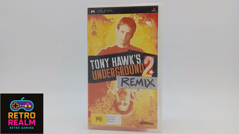 Tony Hawk's Underground 2 Remix PSP PlayStation Portable with Manual CIB
