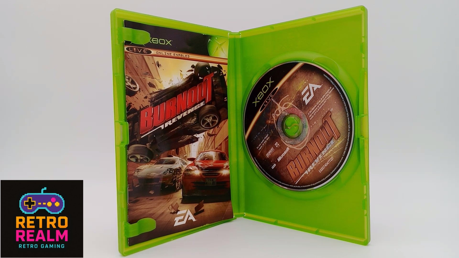 Burnout Revenge XBOX with Manual CIB