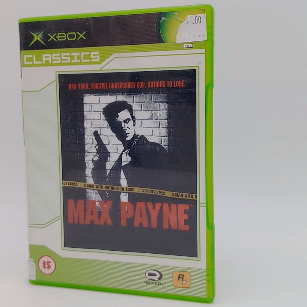 Max Payne XBOX no Manual
