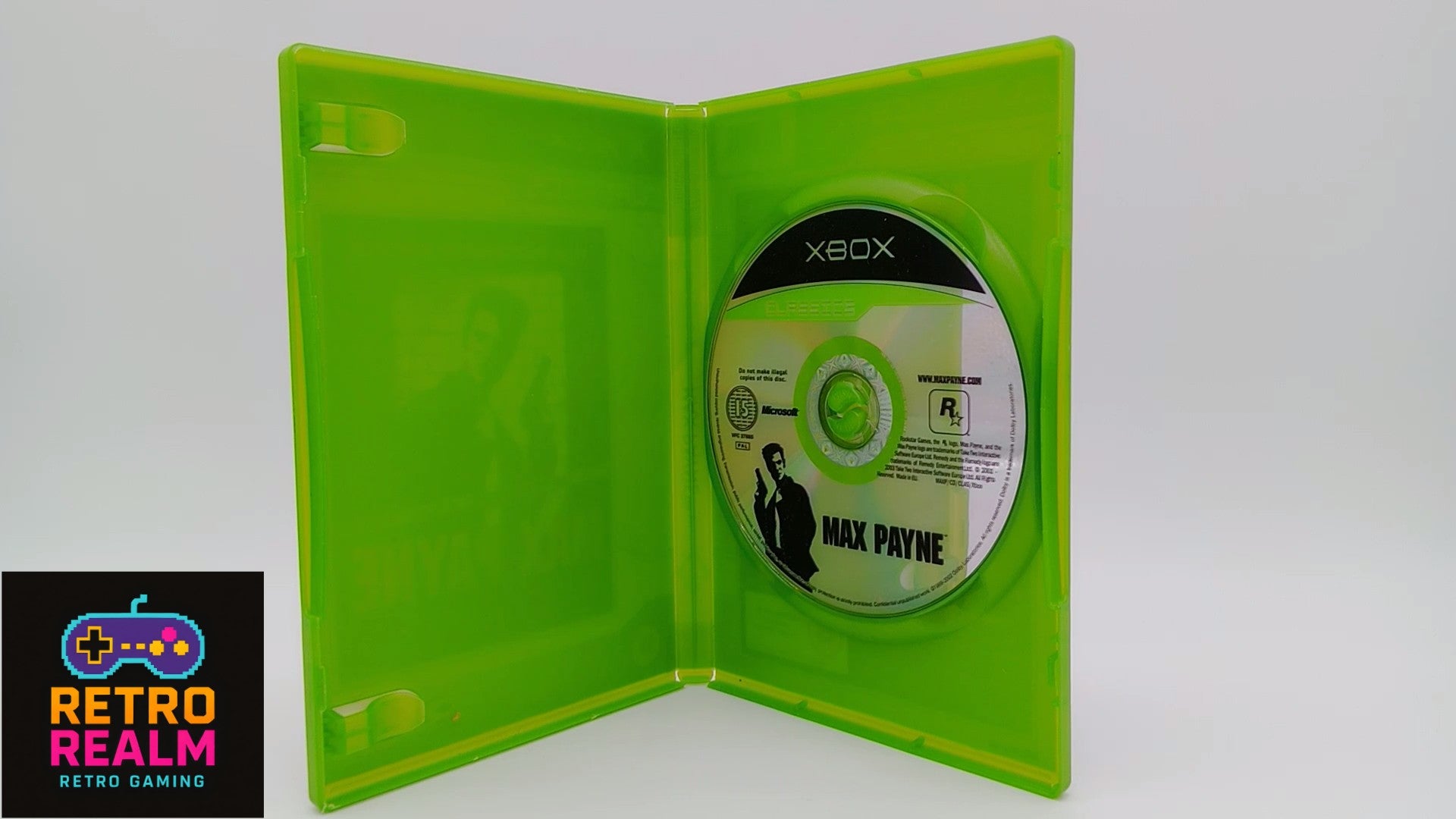 Max Payne XBOX no Manual
