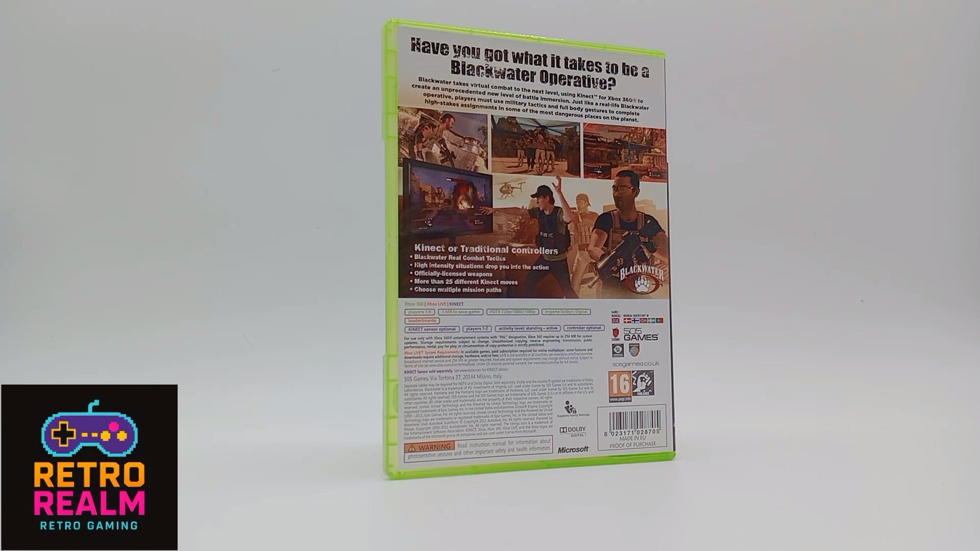 BlackWater | XBOX 360 | PAL | CIB